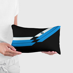 Подушка-антистресс BMW sport geometry blu, цвет: 3D-принт — фото 2