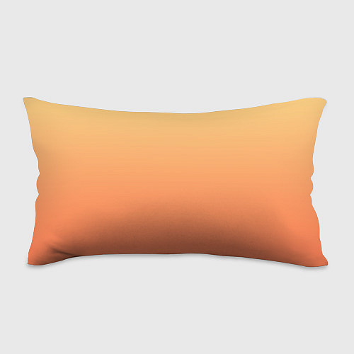 Подушка-антистресс Градиент солнечный жёлто-оранжевый приглушённый / 3D-принт – фото 1