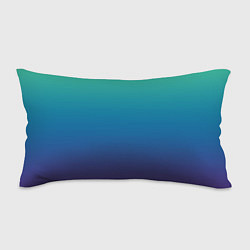 Подушка-антистресс Градиент зелёно-фиолетовый, цвет: 3D-принт