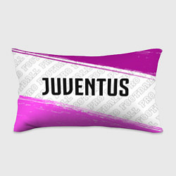 Подушка-антистресс Juventus pro football по-горизонтали, цвет: 3D-принт