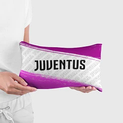 Подушка-антистресс Juventus pro football по-горизонтали, цвет: 3D-принт — фото 2
