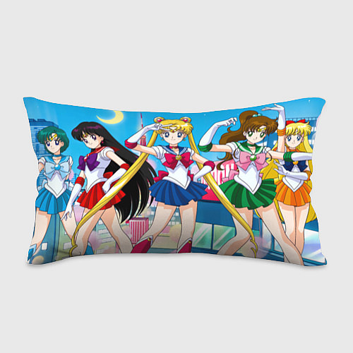 Подушка-антистресс Sailor Moon Усаги Ами Рей Макото Минако / 3D-принт – фото 1