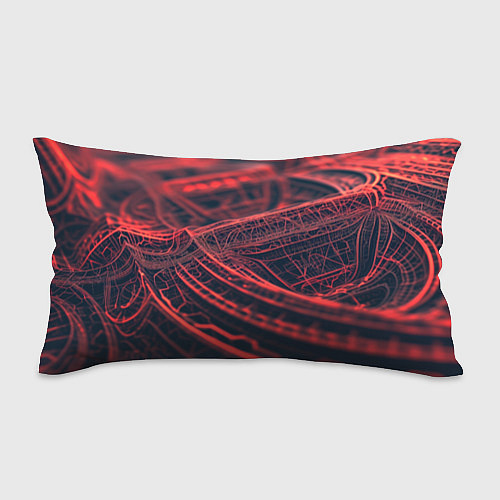 Подушка-антистресс Раскаленные линии / 3D-принт – фото 1