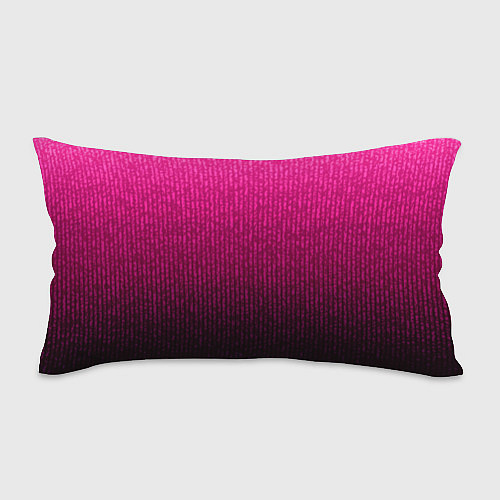 Подушка-антистресс Яркий розовый градиент полоска / 3D-принт – фото 1