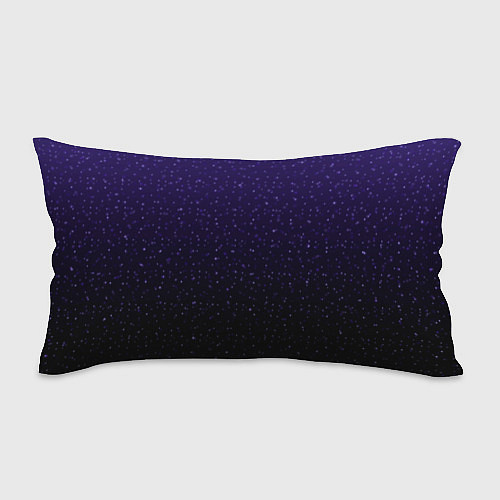 Подушка-антистресс Градиент ночной фиолетово-чёрный / 3D-принт – фото 1