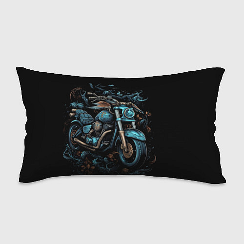 Подушка-антистресс Ретро абстрактный мотоцикл / 3D-принт – фото 1