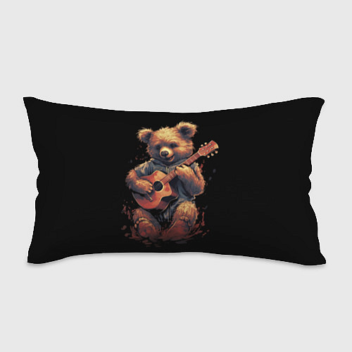Подушка-антистресс Большой плюшевый медведь играет на гитаре / 3D-принт – фото 1