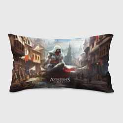 Подушка-антистресс Assassins creed poster game, цвет: 3D-принт