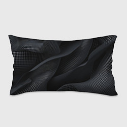 Подушка-антистресс Черная геометрическая материя