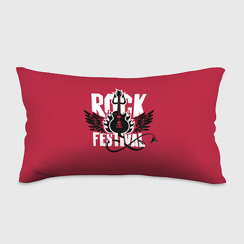 Подушка-антистресс Рок фестиваль - гитара / 3D-принт – фото 1