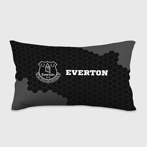 Подушка-антистресс Everton sport на темном фоне по-горизонтали / 3D-принт – фото 1