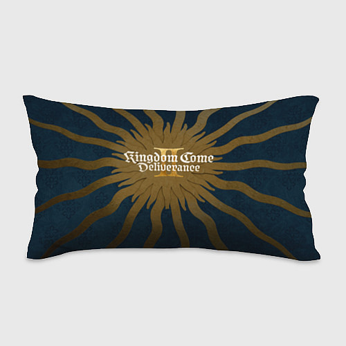 Подушка-антистресс Kingdom come 2 deliverance key art / 3D-принт – фото 1