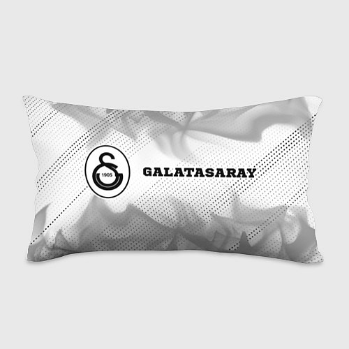 Подушка-антистресс Galatasaray sport на светлом фоне по-горизонтали / 3D-принт – фото 1