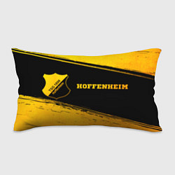 Подушка-антистресс Hoffenheim - gold gradient по-горизонтали