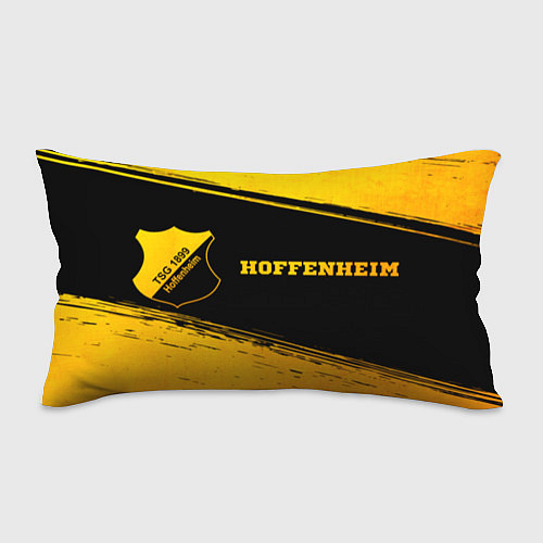 Подушка-антистресс Hoffenheim - gold gradient по-горизонтали / 3D-принт – фото 1