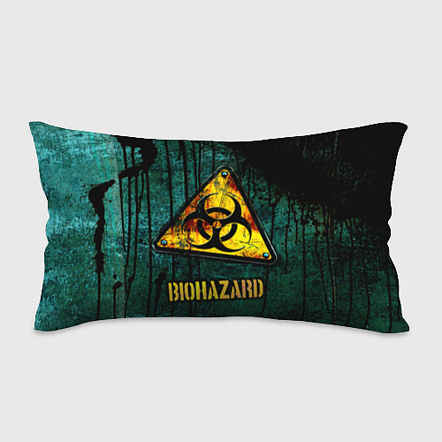 Подушка-антистресс Biohazard yellow sign / 3D-принт – фото 1