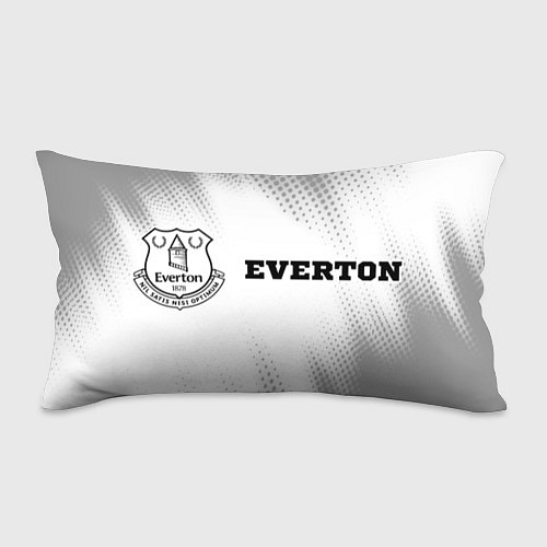 Подушка-антистресс Everton sport на светлом фоне по-горизонтали / 3D-принт – фото 1