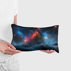Подушка-антистресс Космическая абстракция пирамида, цвет: 3D-принт — фото 2
