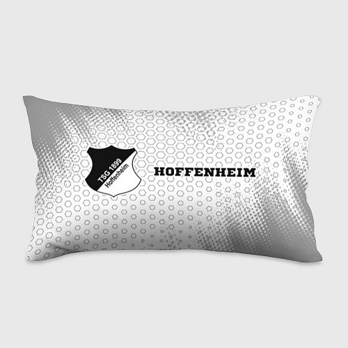 Подушка-антистресс Hoffenheim sport на светлом фоне по-горизонтали / 3D-принт – фото 1