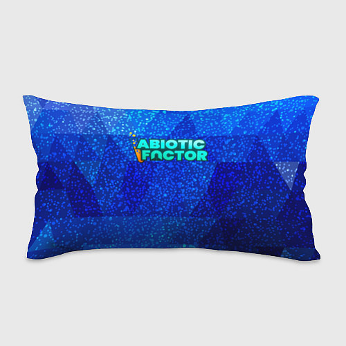 Подушка-антистресс Abiotic Factor logo blue neon / 3D-принт – фото 1