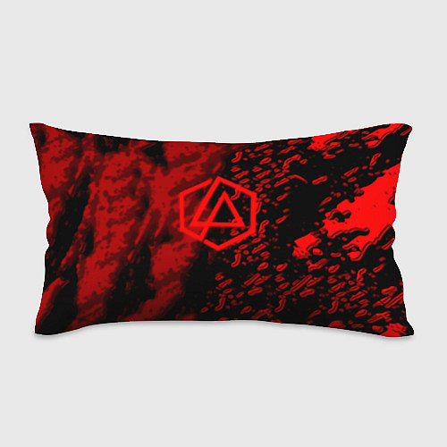 Подушка-антистресс Linkin park red logo / 3D-принт – фото 1