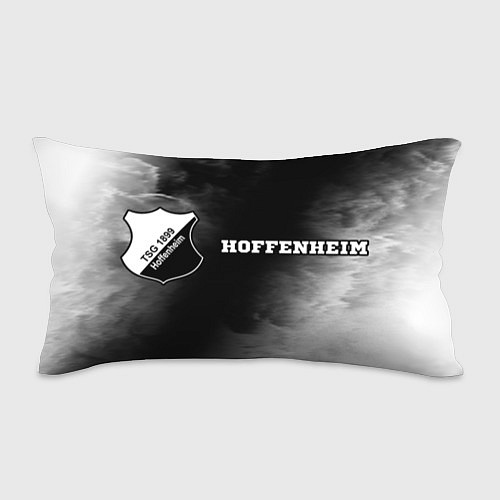 Подушка-антистресс Hoffenheim sport на темном фоне по-горизонтали / 3D-принт – фото 1