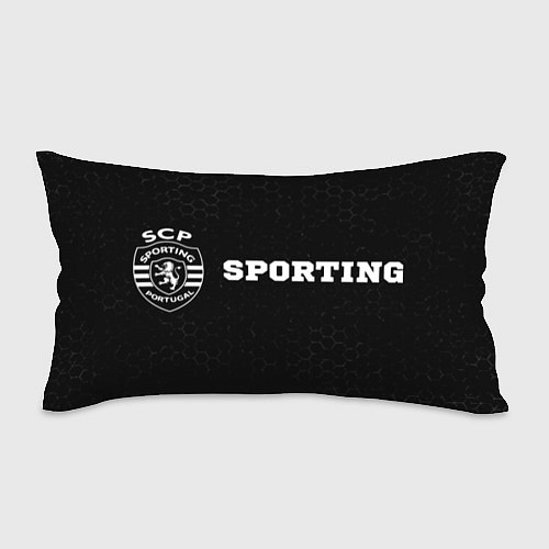 Подушка-антистресс Sporting sport на темном фоне по-горизонтали / 3D-принт – фото 1