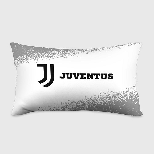 Подушка-антистресс Juventus sport на светлом фоне по-горизонтали / 3D-принт – фото 1