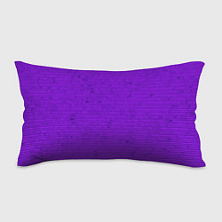 Подушка-антистресс Сочный фиолетовый в полоску, цвет: 3D-принт