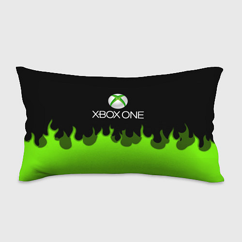 Подушка-антистресс Xbox green fire / 3D-принт – фото 1