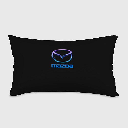 Подушка-антистресс Mazda neon logo / 3D-принт – фото 1