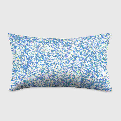 Подушка-антистресс Пёстрый бело-голубой / 3D-принт – фото 1