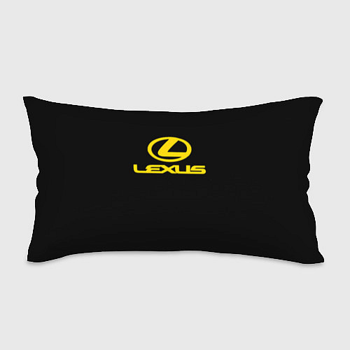 Подушка-антистресс Lexus yellow logo / 3D-принт – фото 1