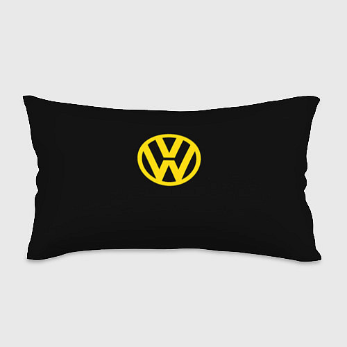 Подушка-антистресс Volkswagen logo yellow / 3D-принт – фото 1