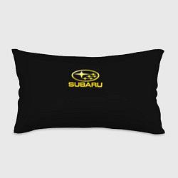 Подушка-антистресс Subaru logo yellow