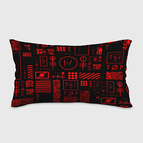 Подушка-антистресс Twenty one pilots pattern rock / 3D-принт – фото 1