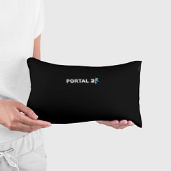 Подушка-антистресс Portal 2 logo, цвет: 3D-принт — фото 2
