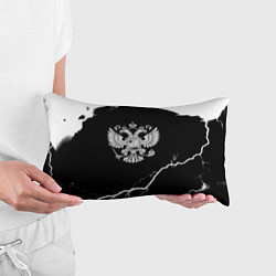 Подушка-антистресс Герб РФ шторм, цвет: 3D-принт — фото 2