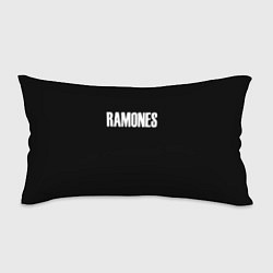 Подушка-антистресс Ramones white logo