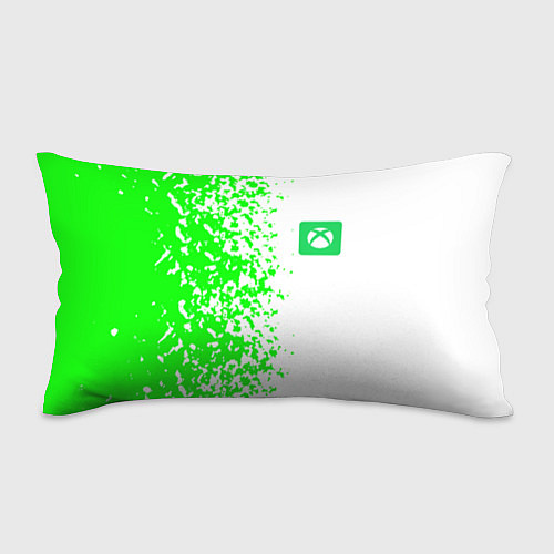 Подушка-антистресс Xbox кислотные зеленые краски / 3D-принт – фото 1