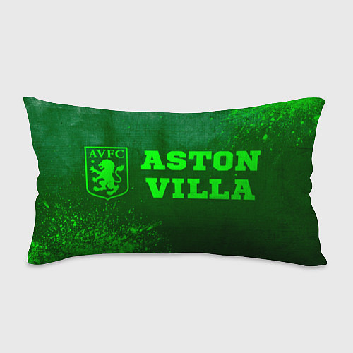 Подушка-антистресс Aston Villa - green gradient по-горизонтали / 3D-принт – фото 1