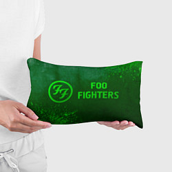Подушка-антистресс Foo Fighters - green gradient по-горизонтали, цвет: 3D-принт — фото 2