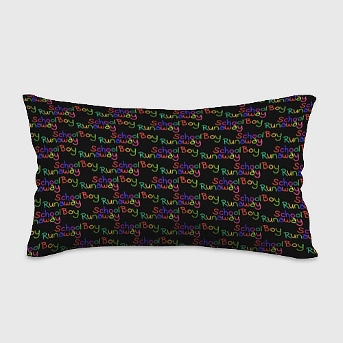 Подушка-антистресс Logo - Schoolboy Runaway pattern / 3D-принт – фото 1