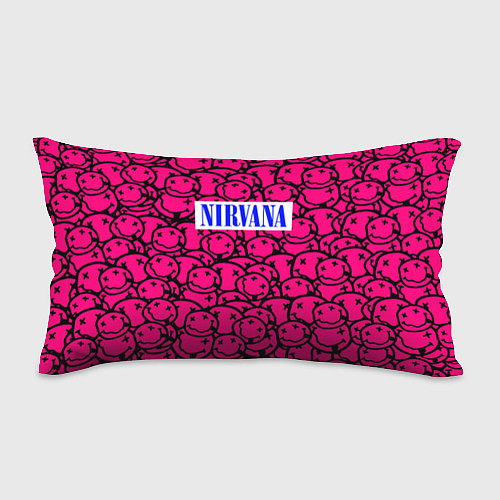 Подушка-антистресс Nirvana pink logo / 3D-принт – фото 1