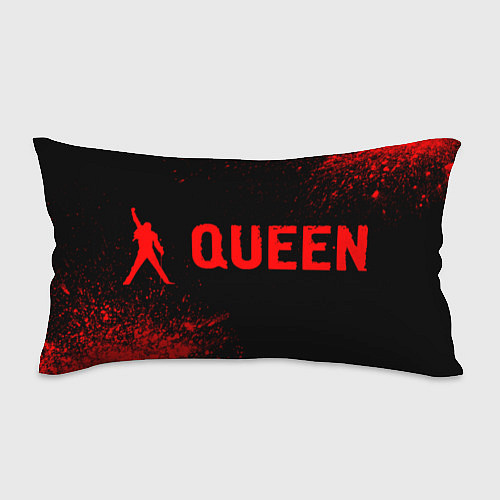 Подушка-антистресс Queen - red gradient по-горизонтали / 3D-принт – фото 1