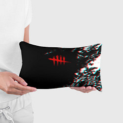 Подушка-антистресс Dead by daylight глитч, цвет: 3D-принт — фото 2