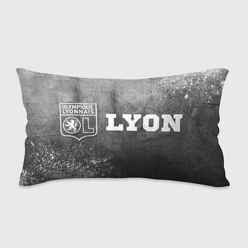 Подушка-антистресс Lyon - grey gradient по-горизонтали / 3D-принт – фото 1