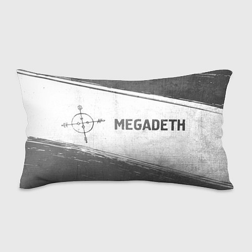 Подушка-антистресс Megadeth - white gradient по-горизонтали / 3D-принт – фото 1