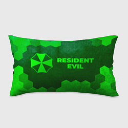 Подушка-антистресс Resident Evil - green gradient по-горизонтали