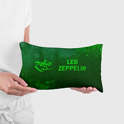 Подушка-антистресс Led Zeppelin - green gradient по-горизонтали, цвет: 3D-принт — фото 2